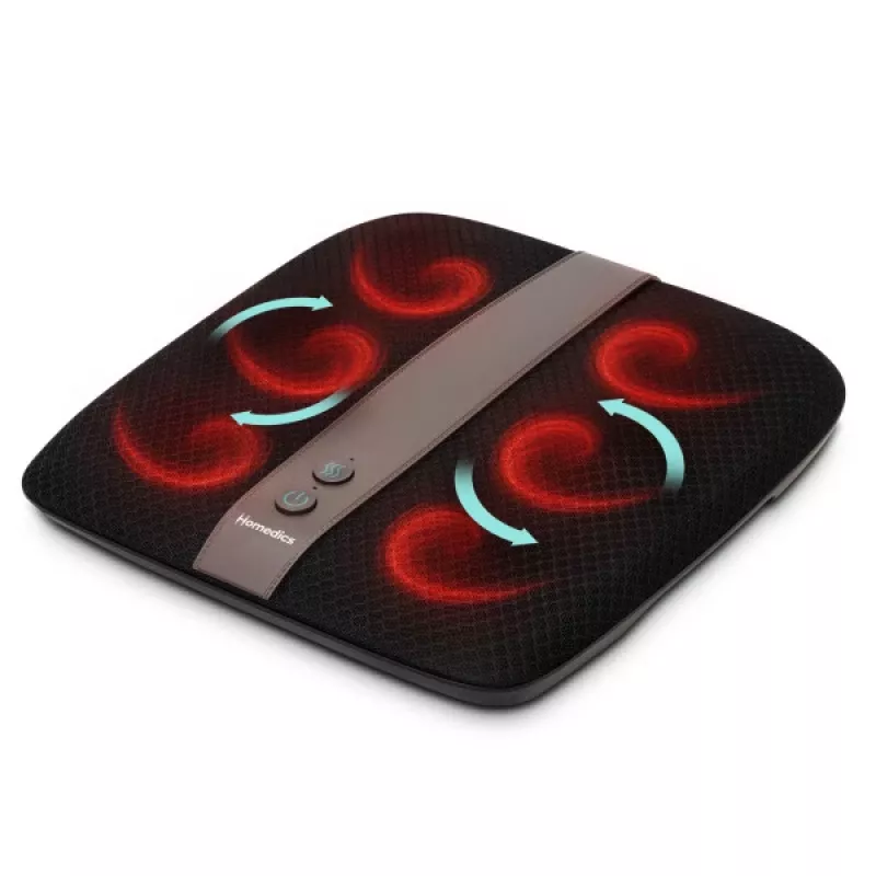 Pėdų masažuoklis HoMedics FM-TS12H-EU Shiatsu Deluxe su šildymo ir minkymo funkcijomis