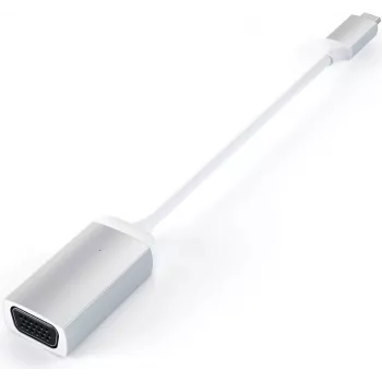 Satechi Type-C į VGA adapteris, sidabrinis, ST-TCVGAS