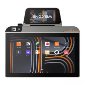 POS terminalas SUNMI D3 MINI 10,1 colio projekcinis talpinis jutiklinis ekranas su USB ir Bluetooth ryšiu