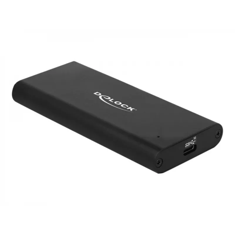 “Delock” – atmintinės korpusas – M.2 – M.2 NVMe kortelė – USB 3.1 (2 kartos) – juodas (42614)
