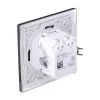 Fibaro FGWU-021-8 lizdas 2x USB Juodas