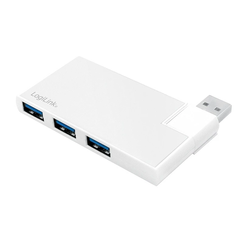 USB3.0 4 prievadų šakotuvas, sidabrinis
