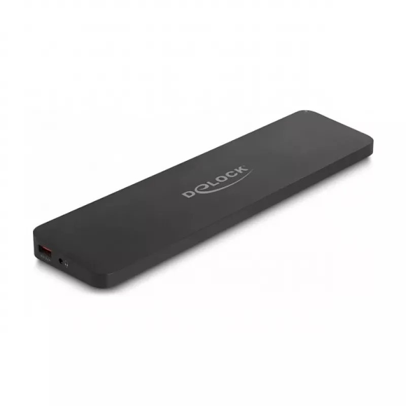 DeLOCK USB Type-C Triple Display Docking Station 4K USB 5 Gbps LAN SD Audio PD 80 W