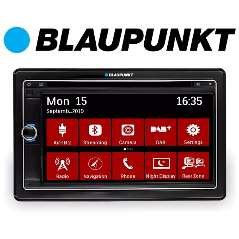 Automobilinis multimedijos imtuvas BLAUPUNKT LEIPZIG 690 — DAB+, navigacija, Bluetooth, 200 W, montavimas sunkvežimiuose / kemperiuose
