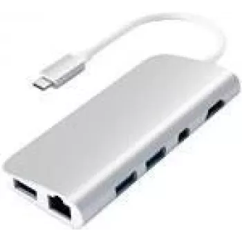 Satechi aliumininis Type-C multimedijos adapteris - dokstotis - USB-C - Mini DP - GigE