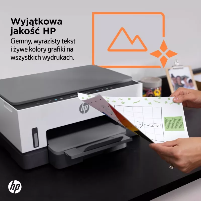 Daugiafunkcinis spausdintuvas HP Smart Tank 720 — terminis rašalinis, spalvotas, A4, Wi‑Fi, dvipusis, 4800x1200 dpi