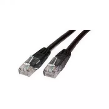 MEDIARANGE MRCS119 - 1 m - Cat6 - S/FTP (S-STP) - RJ-45 - RJ-45 - juoda