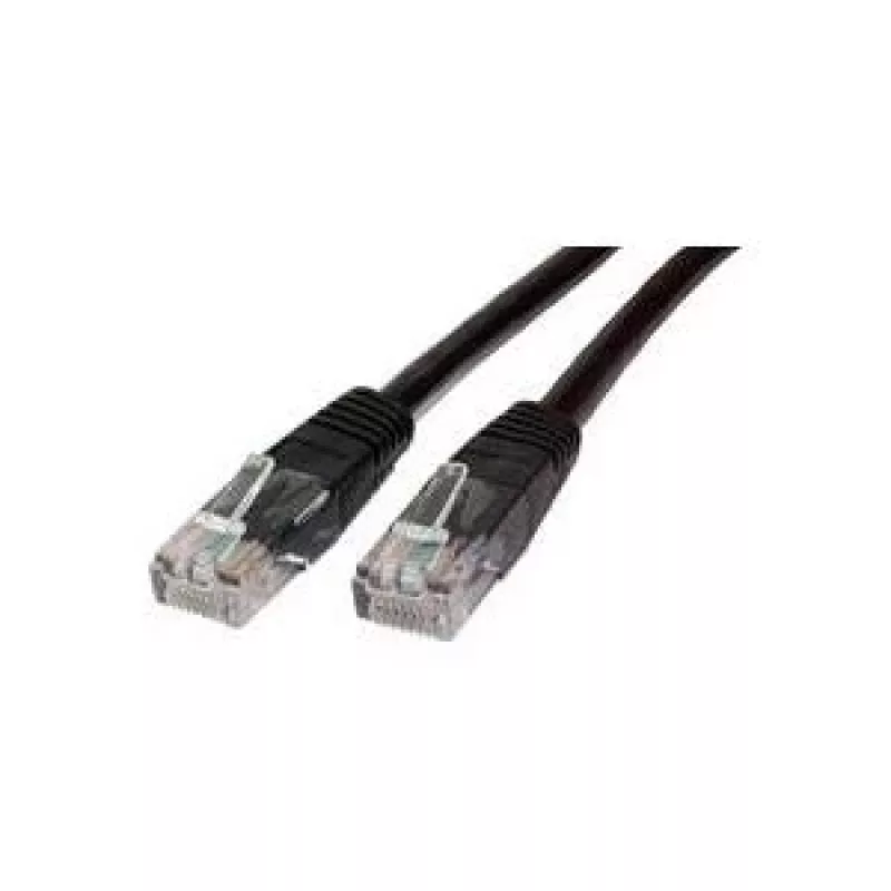 MEDIARANGE MRCS119 - 1 m - Cat6 - S/FTP (S-STP) - RJ-45 - RJ-45 - juoda