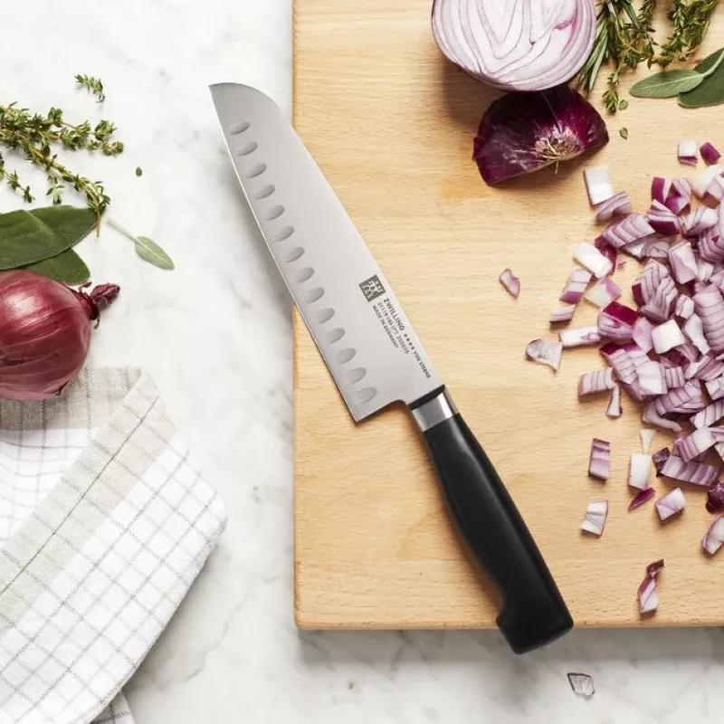 Santoku peilis ZWILLING Santoku plieninė geležtė 18 cm, 1 vnt.