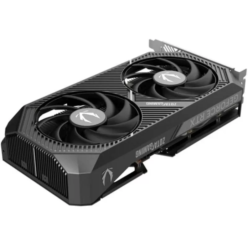 Vaizdo plokštė ZOTAC GeForce RTX 5050 Twin Edge — 8 GB GDDR6, 128 bitų, PCIe x8 5.0, aktyvus aušinimas dviem ventiliatoriais