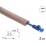 Kabelių vamzdelis DELOCK 20763 PVC Rudas 1 vnt.