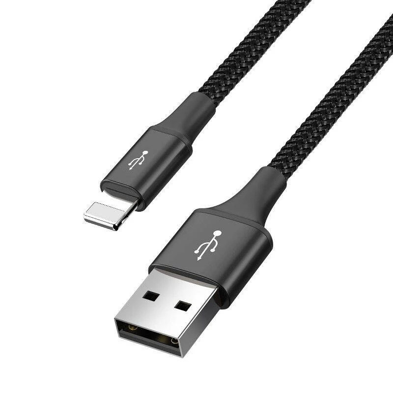 Baseus Fast 4in1 2xUSB-C / Lightning / Micro 3.5A 1.2m laidas USB (juodas)