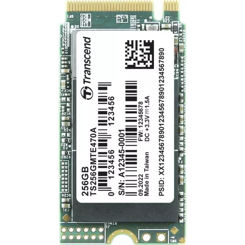 MTE470A - SSD - 256 GB - vidinis - M.2 2242 - PCIe 3.0 x4 (NVMe)