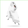 Universalus USB sieninis įkroviklis everActive SC-380Q Super plonas QC 3.0 — greitasis įkrovimas Quick Charge 3.0, kompaktiška konstrukcija