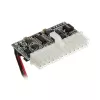 Akasa AK-PE080-03 maitinimo adapteris Vidaus 80 W Juoda, Mėlyna, Raudona, Balta, Geltona