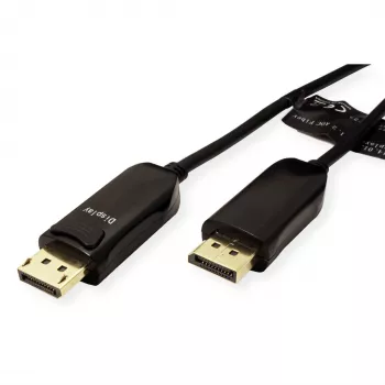 ROLINE DisplayPort v1.4 kabelis AOC 8K60 ST/ST 20m - Kabelis - Skaitmeninis/Ekrano/Vaizdo - 20 m (14.01.3493)