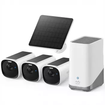EUFY EufyCam E40 - tinklo stebėjimo kamera - atspari oro sąlygoms / atspari dulkėms / atspari UV spinduliams / atspari vandeniui - spalvota (dieną / naktį)