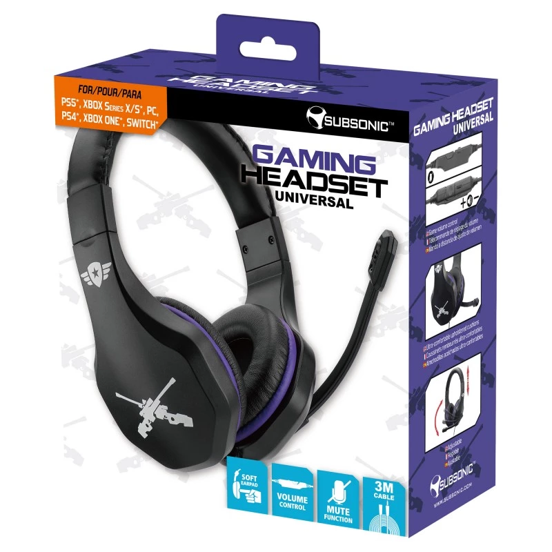 Ausinės Subsonic Gaming SA5513
