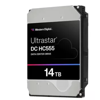 HDD | WESTERN DIGITAL | Serial ATA III | 3.5 | Buferis 512 MB | 7200 RPM | 14 TB | Ultrastar DC HC555 | 0B48721