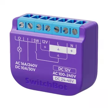 Garažo vartų valdiklis SwitchBot W5502330 — išmaniojo namo automatizavimo priedas, skirtas nuotoliniam valdymui ir integracijai