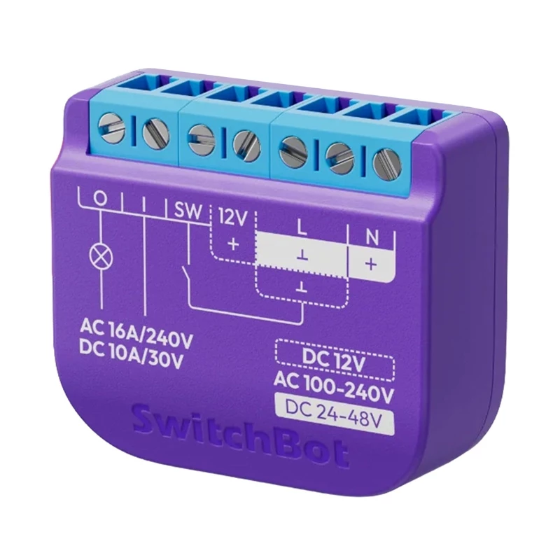 Garažo vartų valdiklis SwitchBot W5502330 — išmaniojo namo automatizavimo priedas, skirtas nuotoliniam valdymui ir integracijai