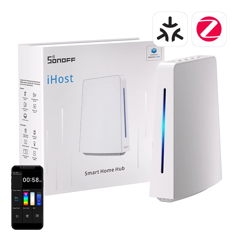 Namų automatikos centras Sonoff AIBridge-26 — Wi‑Fi, ZigBee, Bluetooth, 4 GB atmintinė