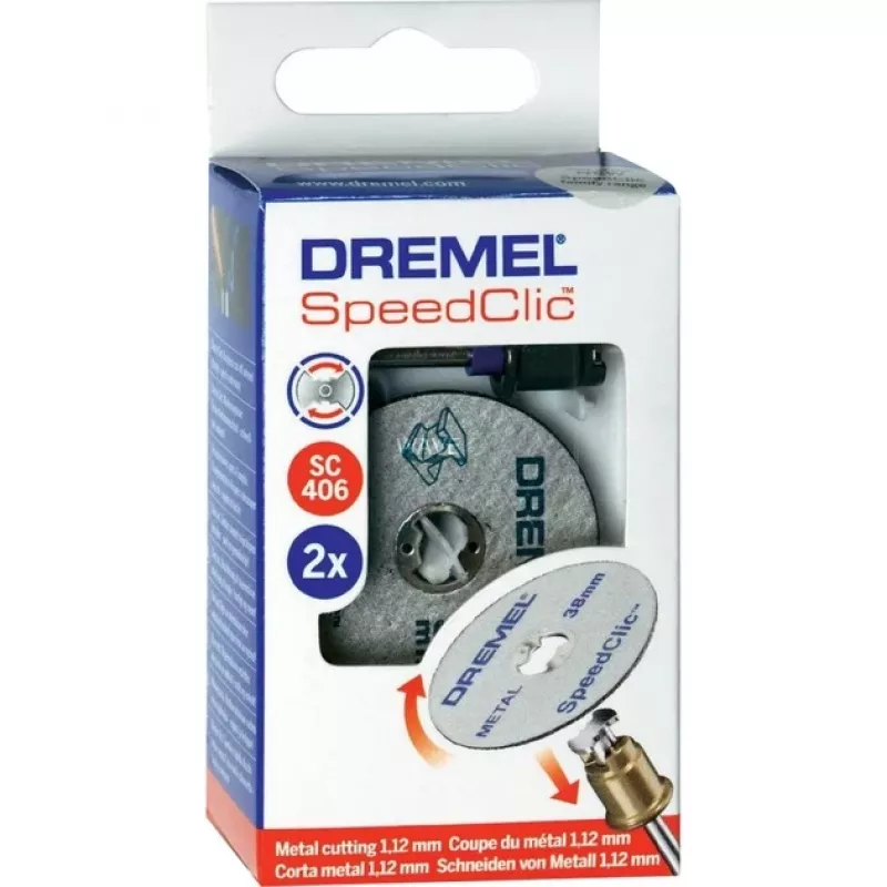 Pjovimo diskų rinkinys Dremel EZ SpeedClic Starter Set