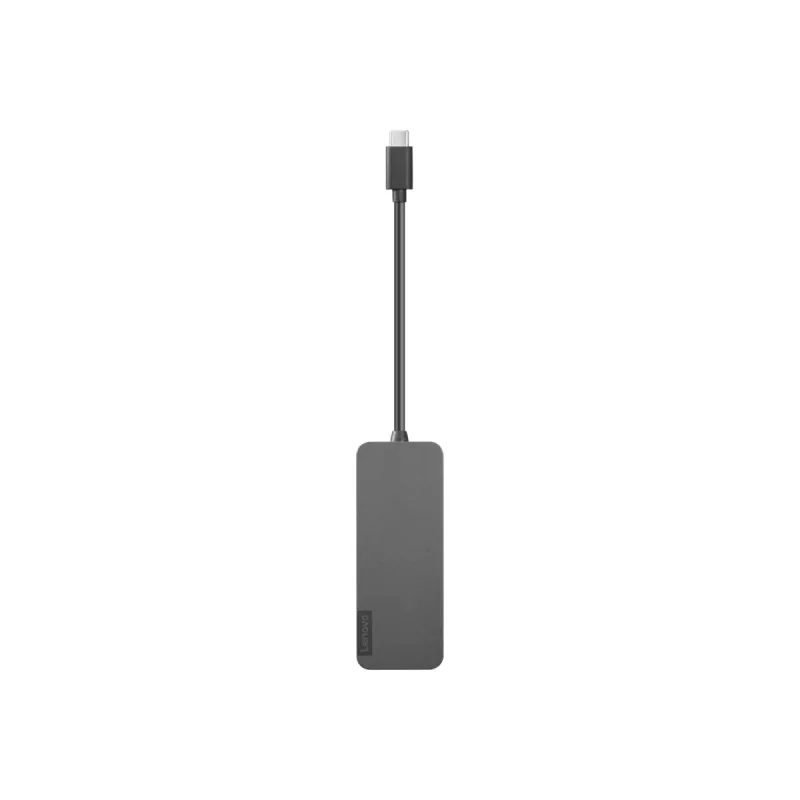 Lenovo GX90X21431 nešiojamojo kompiuterio dokas / prievadų daugintuvas USB 3.2 Gen 2 (3.1 Gen 2) Type-C juodos spalvos