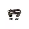 Maitinimo kabelis Eaton 1010081 juodas 1,7 m C14 jungtis maitinimo kištukas F tipo
