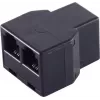 Laido jungtis ShiverPeaks BS71225 3xRJ-11 juoda