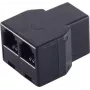 Laido jungtis ShiverPeaks BS71225 3xRJ-11 juoda