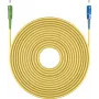 Goobay 59658 šviesolaidinis kabelis 1 m SC/APC SC/UPC FTTH OS2 geltonas (59658)