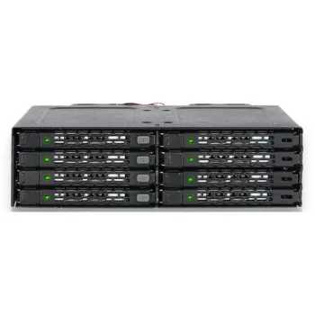 ICY DOCK - ToughArmor - MB998IP-B - 8 lizdų 2,5 col. SAS/SATA SSD ir HDD (7 mm) pagrindinės plokštės modulis
