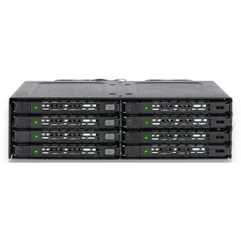 ICY DOCK - ToughArmor - MB998IP-B - 8 lizdų 2,5 col. SAS/SATA SSD ir HDD (7 mm) pagrindinės plokštės modulis