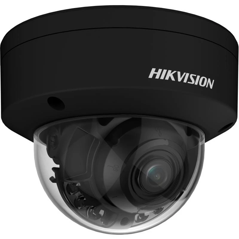 Hikvision Pro Series with ColorVu DS-2CD2747G2HT-LIZS(2.8-12)/eF/BLK kupolinė IP apsaugos kamera, skirta naudoti patalpose ir lauke, 2688 x 1520 pikselių, montuojama ant lubų