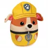 PAW Patrol Rubble Squish Plush, oficialus žaislas iš populiaraus animacinio filmuko, minkštas pliušinis gyvūnas vaikams nuo 1 metų, 12”