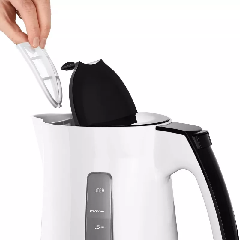 Elektrinis virdulys Melitta Enjoy Aqua 1,7 L 2400 W juoda balta