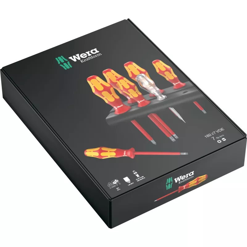 Wera 05006147001 rankinis atsuktuvas, rinkinys preciziniai atsuktuvai