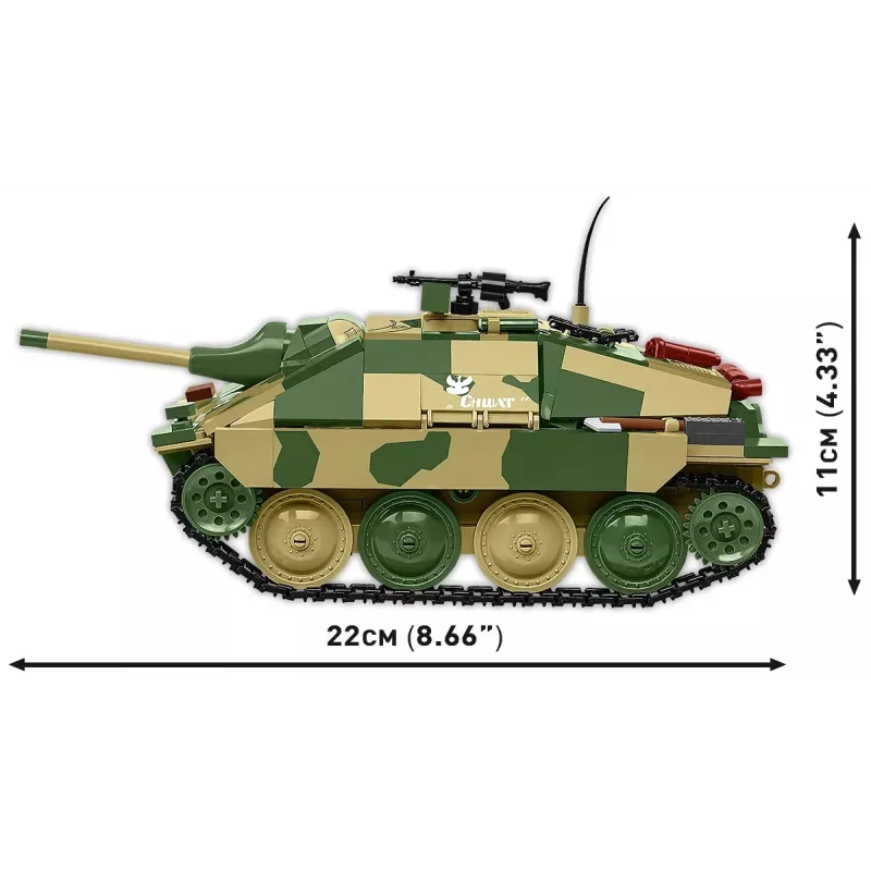 Cobi Blocks Jagdpanzer 38t Brave konstrukcinis rinkinys, 731 detalė