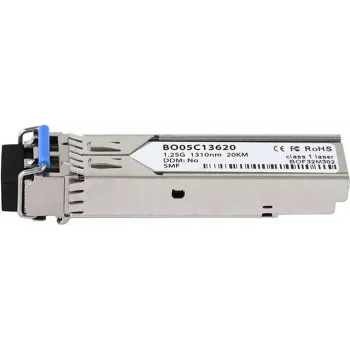 BlueOptics M-SFP-LX/LC-EEC-20-BO šviesolaidinio tinklo siųstuvo-imtuvo modulis (M-SFP-LX/LC-EEC-20-BO)