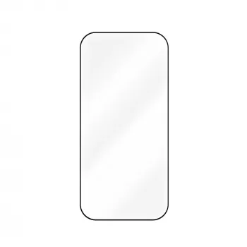 Grūdinto stiklo ekrano apsauga visiška danga FIXED Apple iPhone Air 2.5D juoda
