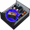Maitinimo blokas Cooler Master X Mighty Platinum 2000W 230V, ATX 24-pin, 80 PLUS Platinum, juodas, 12 cm ventiliatorius