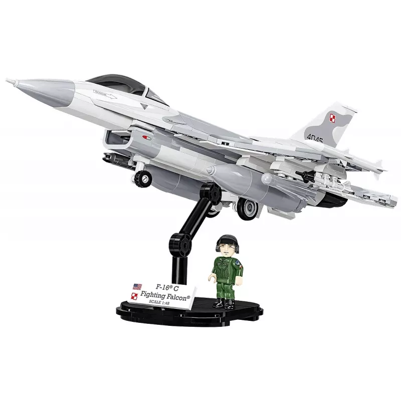 Konstruktorius Cobi F-16C Fighting Falcon — 463 dalys, mastelio modelio surinkimo rinkinys