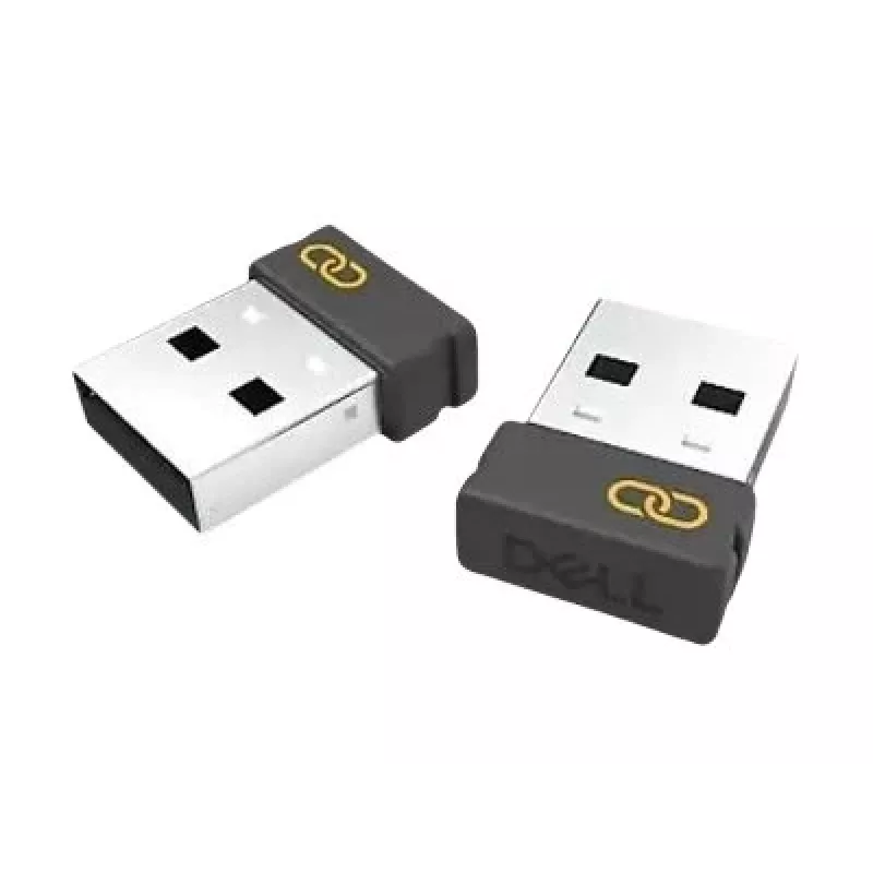 USB imtuvas Dell WR3 pelei ir klaviatūrai, juodas, 14 mm, 19,7 mm, 6,5 mm