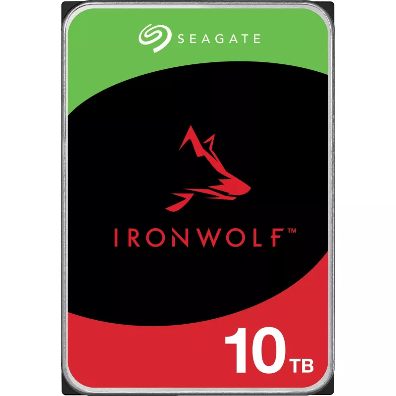 Seagate IronWolf ST10000VN000 vidinis kietasis diskas 10 TB 7200 RPM 256 MB 3.5 col. Serial ATA III