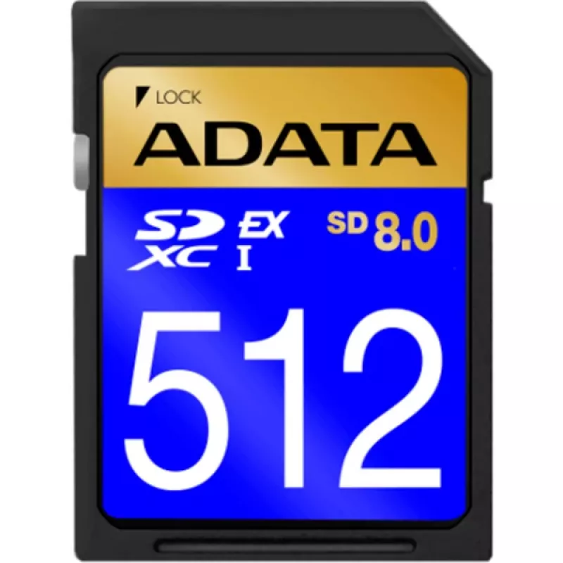 Atminties kortelė ADATA SDXC Premier Extreme SD8.0 512 GB — SD Express, UHS-I U3, Class 10, V30