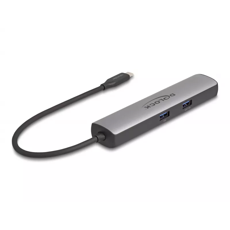 DeLOCK USB Type-C Doko stotelė 8K HDMI USB 10 Gbps 2.5 Gigabit LAN PD 100W