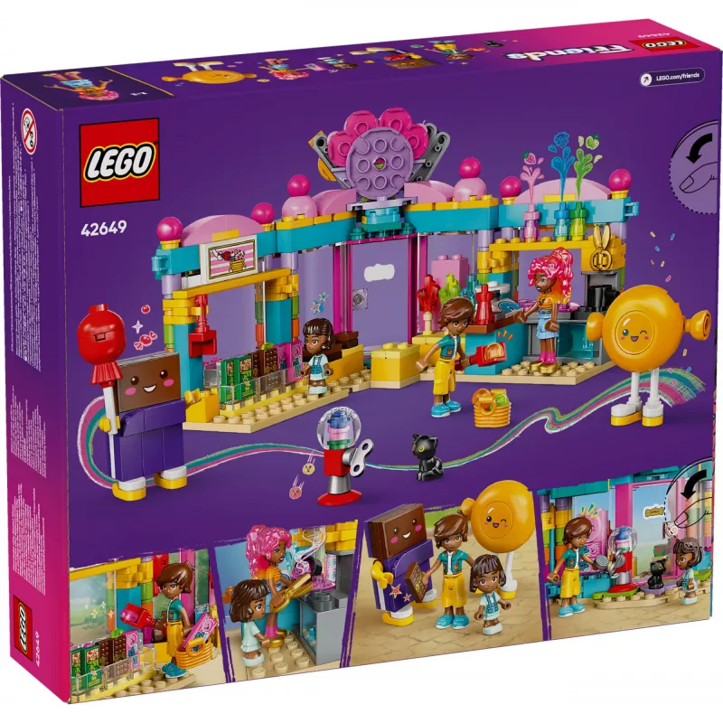 LEGO FRIENDS 42649 „Širdies ežero miesto“ saldainių parduotuvė