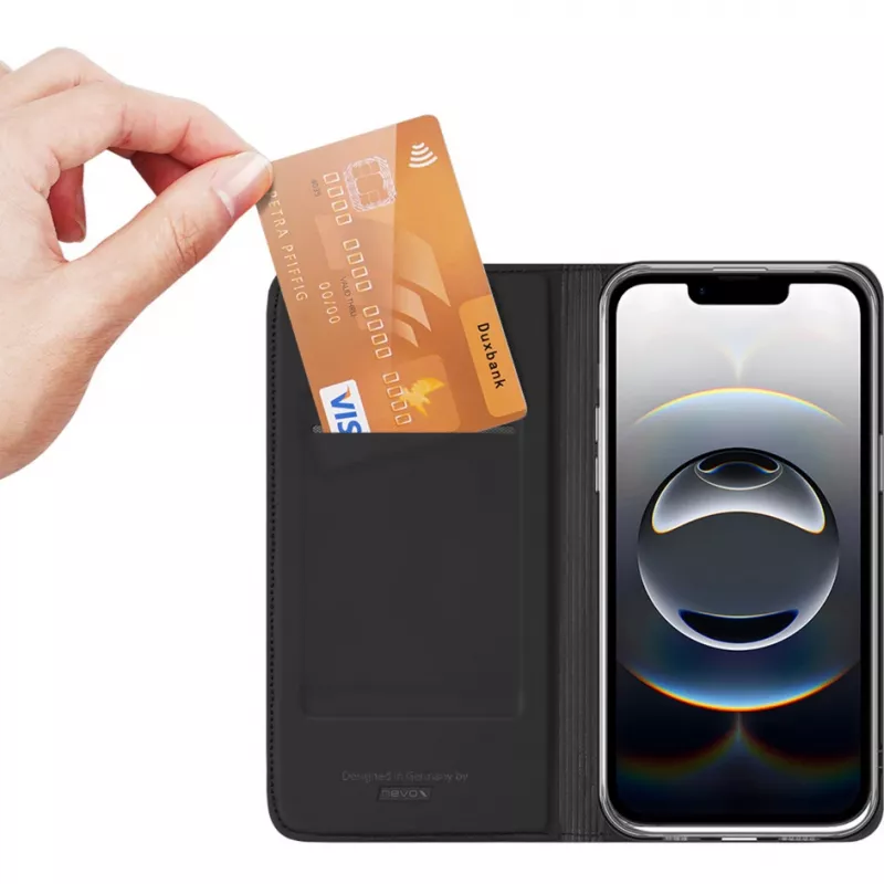 nevox Vario Series Bookcase iPhone SE 2025 juoda (2495)