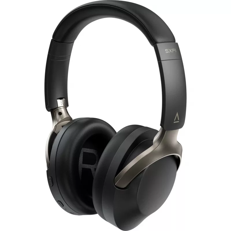 Zen Hybrid SXFI, ausinės juodos/pilkos, Bluetooth, USB-C, ANC